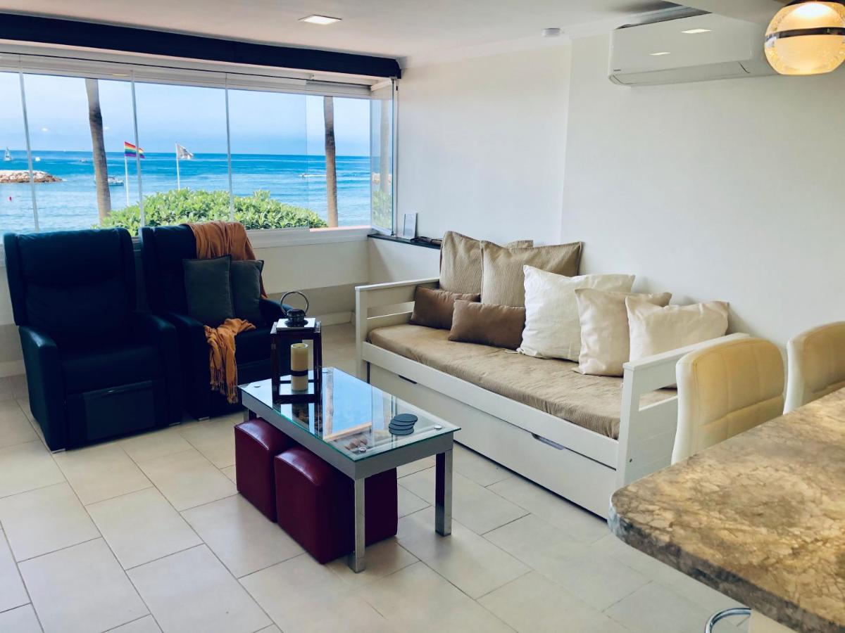 Beach Front Apartment-1St Line Марбелья Экстерьер фото